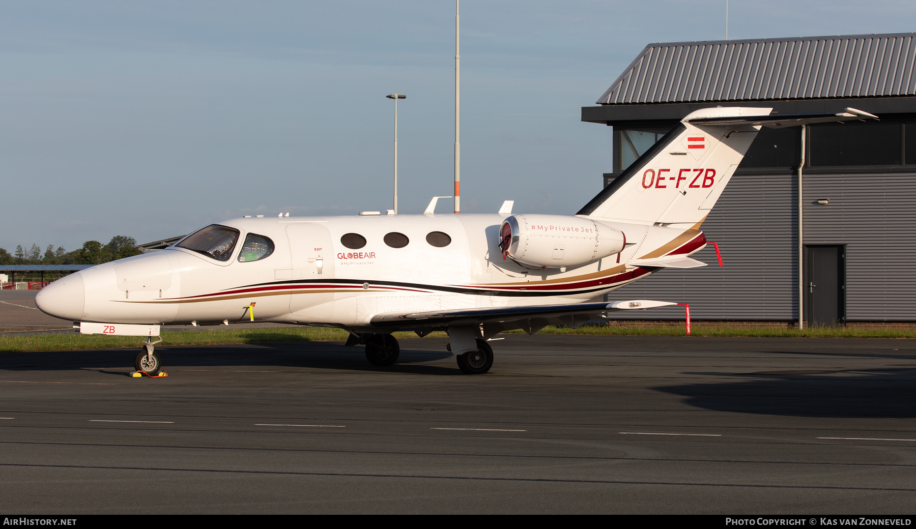 Aircraft Photo of OE-FZB | Cessna 510 Citation Mustang | GlobeAir | AirHistory.net #713525