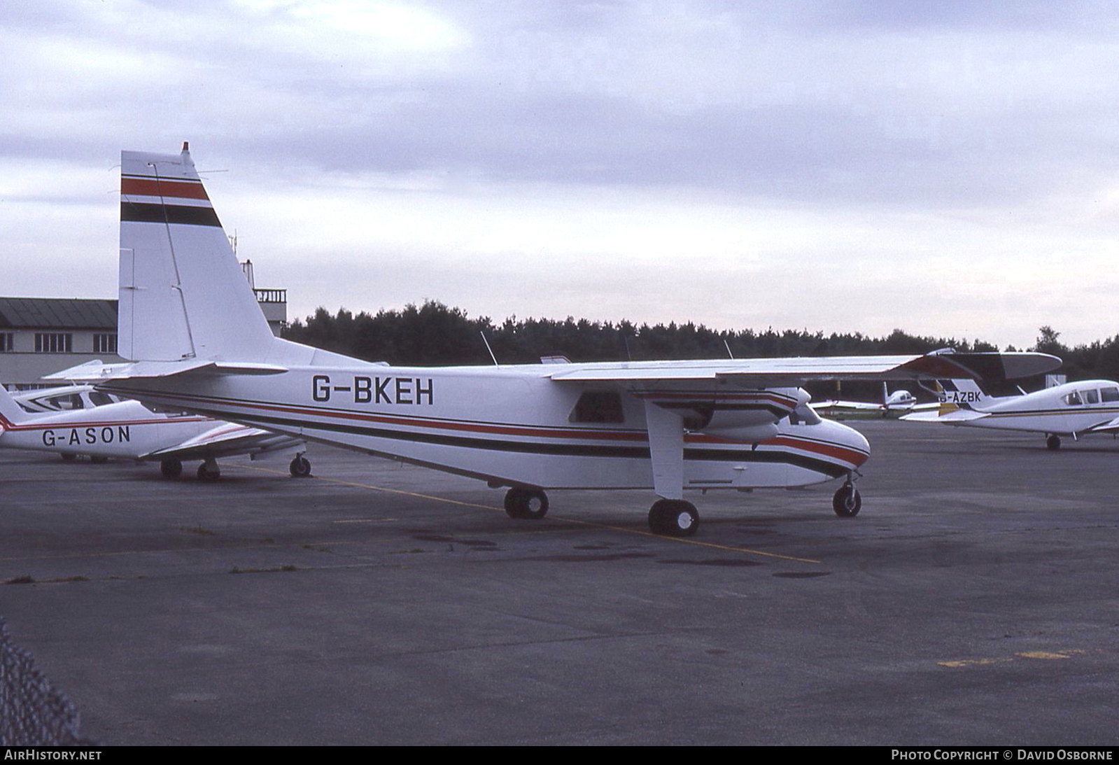 Aircraft Photo of G-BKEH | Pilatus Britten-Norman BN-2B-26 Islander | AirHistory.net #713528
