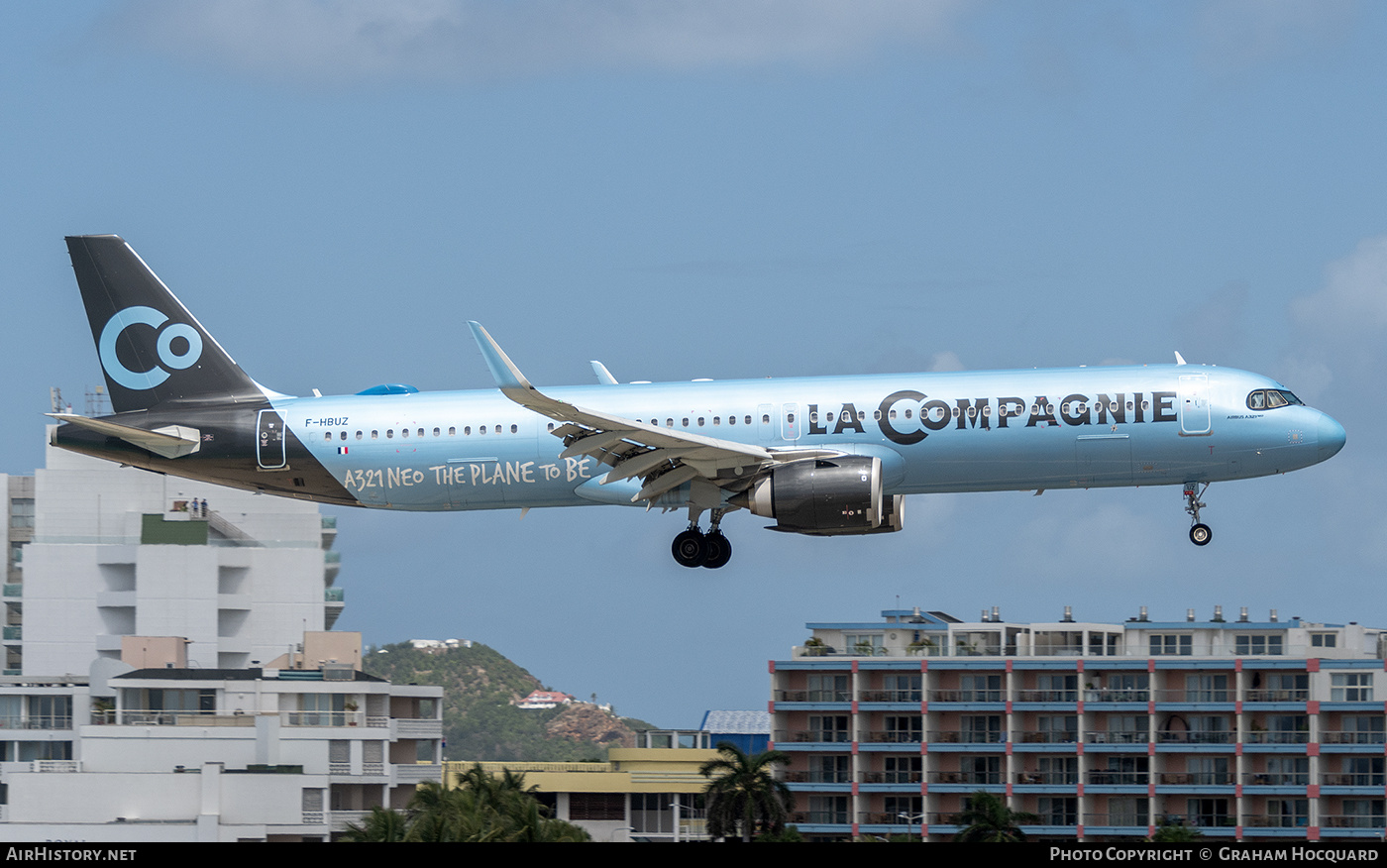 Aircraft Photo of F-HBUZ | Airbus A321-251NX | La Compagnie | AirHistory.net #713536