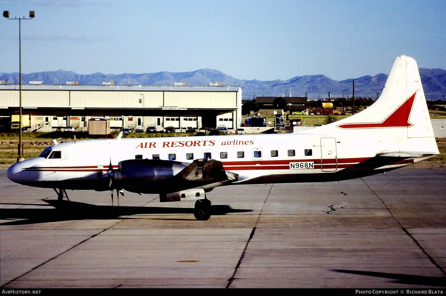 Aircraft Photo of N968N | Convair 580 | Air Resorts Airlines | AirHistory.net #713540