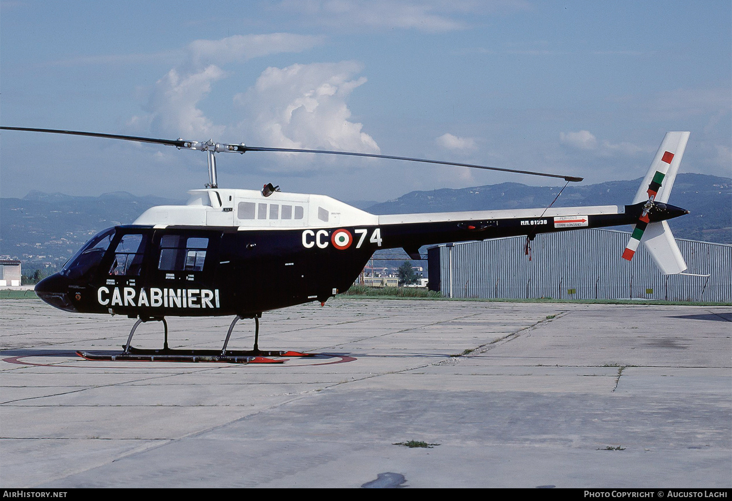 Aircraft Photo of MM81038 | Agusta AB-206B-1 | Italy - Carabinieri | AirHistory.net #713542