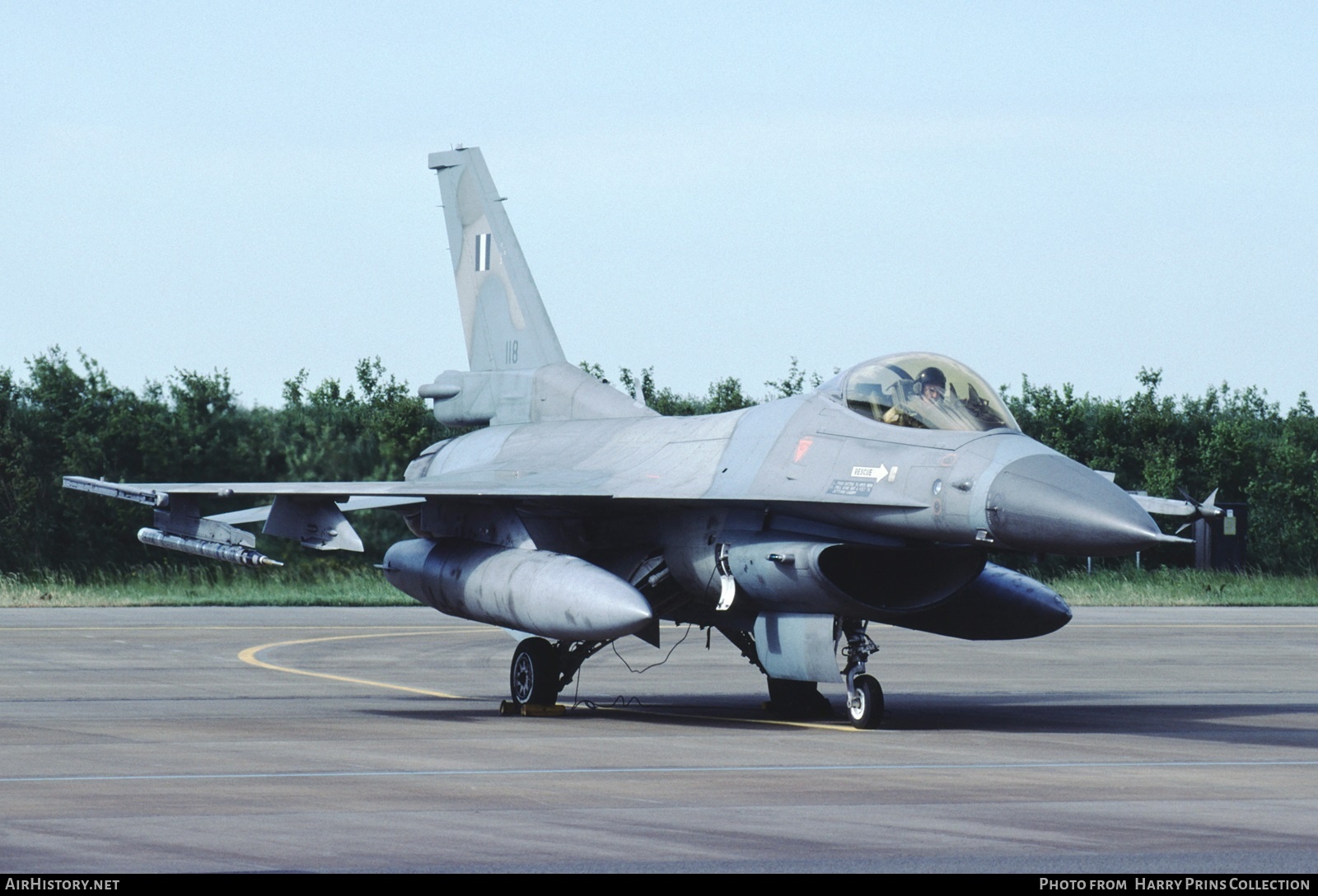 Aircraft Photo of 118 | General Dynamics F-16C Fighting Falcon | Greece - Air Force | AirHistory.net #713556