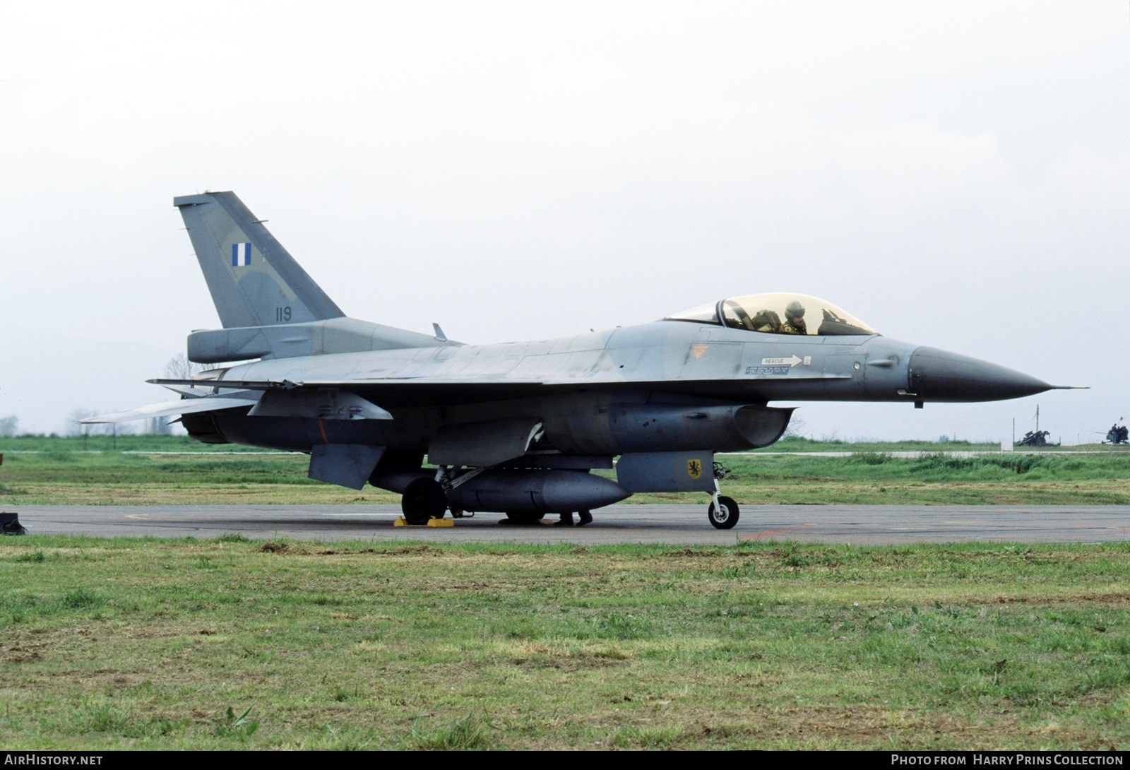 Aircraft Photo of 119 | General Dynamics F-16C Fighting Falcon | Greece - Air Force | AirHistory.net #713569