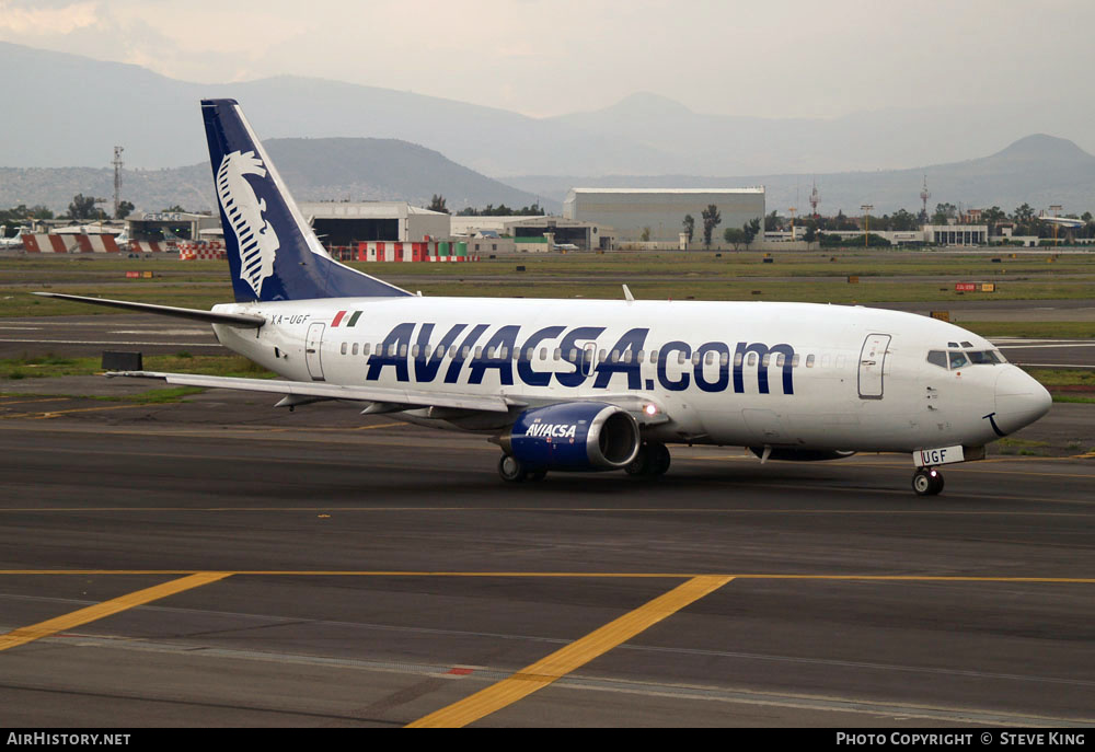 Aircraft Photo of XA-UGF | Boeing 737-301 | Aviacsa - Aviación de Chiapas | AirHistory.net #713570