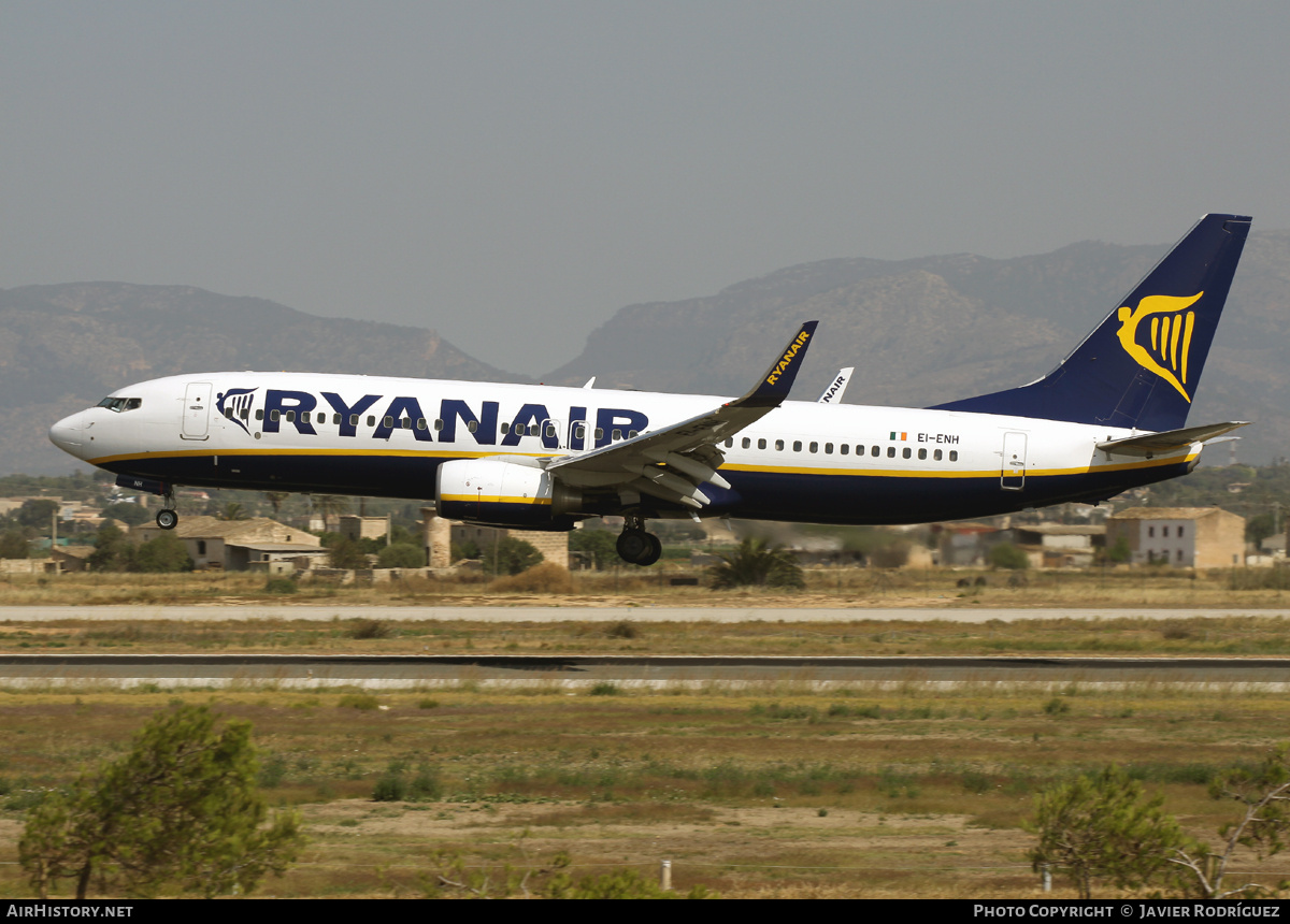 Aircraft Photo of EI-ENH | Boeing 737-8AS | Ryanair | AirHistory.net #713576