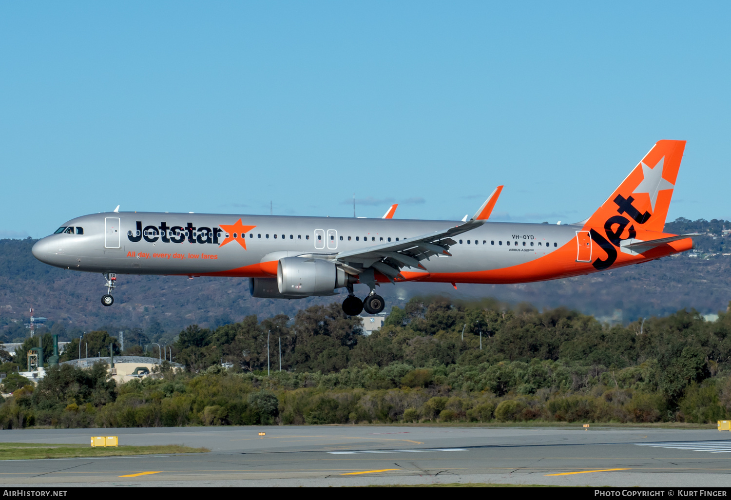 Aircraft Photo of VH-OYD | Airbus A321-251NX | Jetstar Airways | AirHistory.net #713579
