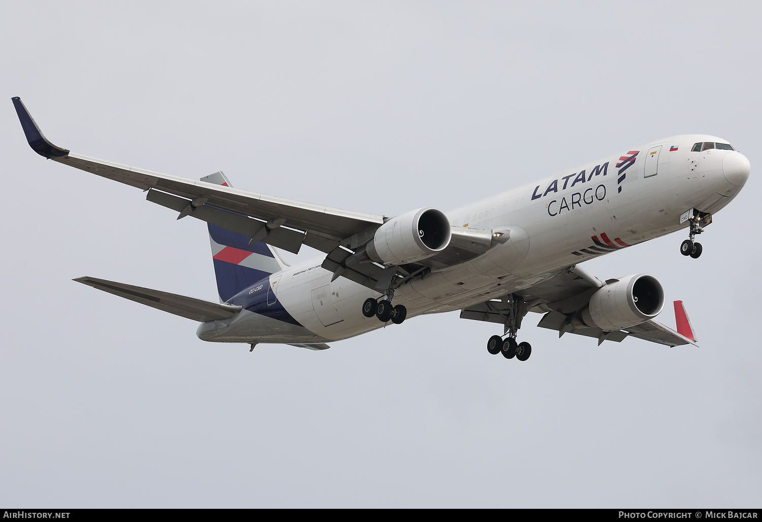 Aircraft Photo of CC-CXD | Boeing 767-316/ER(BCF) | LATAM Cargo | AirHistory.net #713580