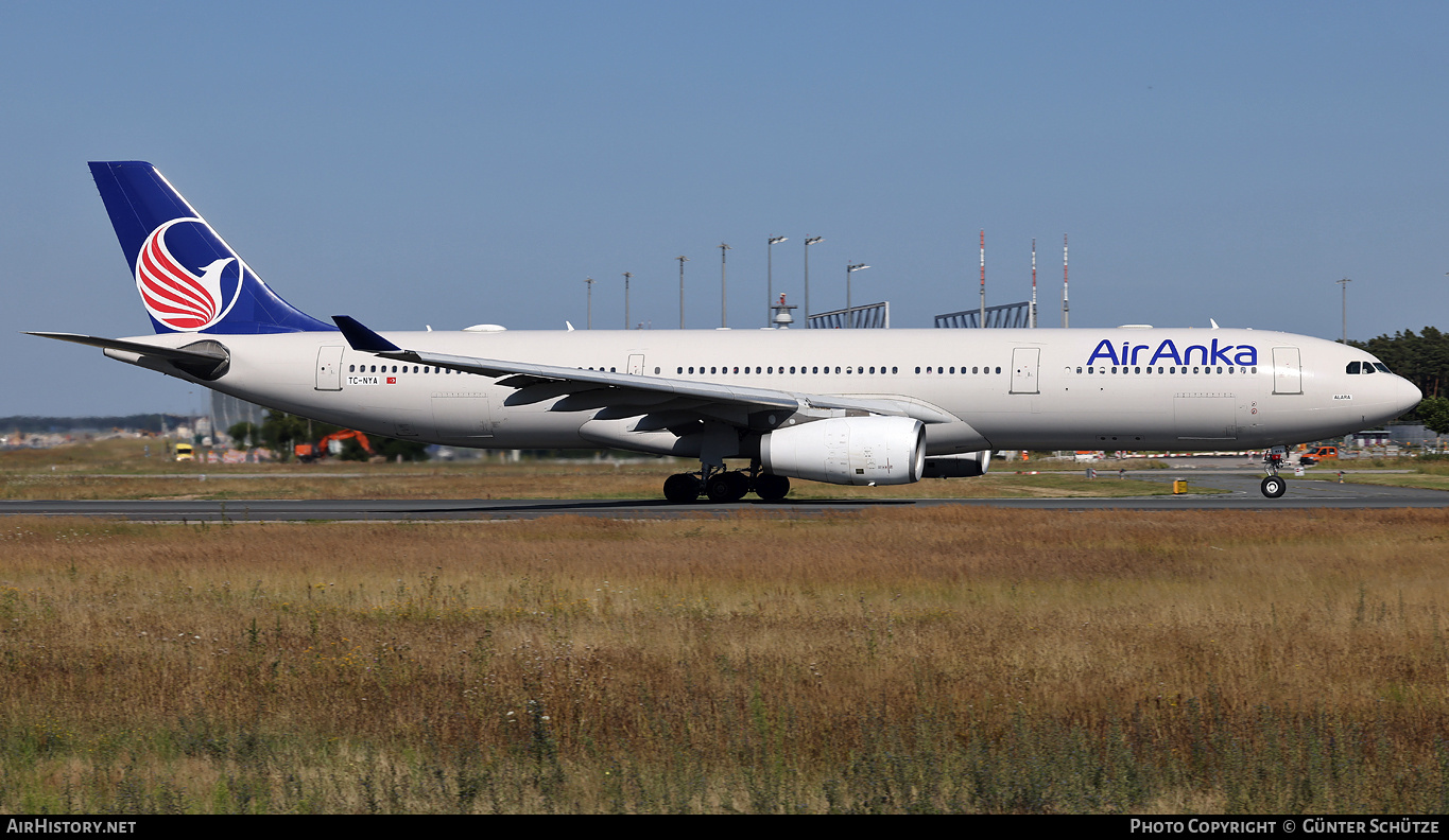 Aircraft Photo of TC-NYA | Airbus A330-343 | Air Anka | AirHistory.net #713594