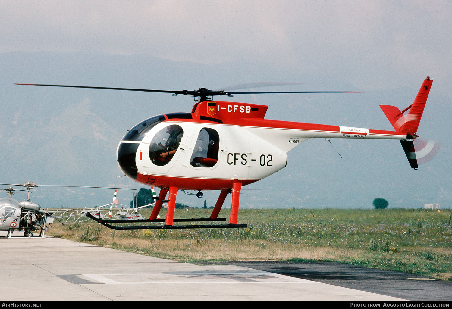 Aircraft Photo of I-CFSB / CFS-02 | Hughes 500C (369HS) | Italy - Corpo Forestale (CFS) | AirHistory.net #713597