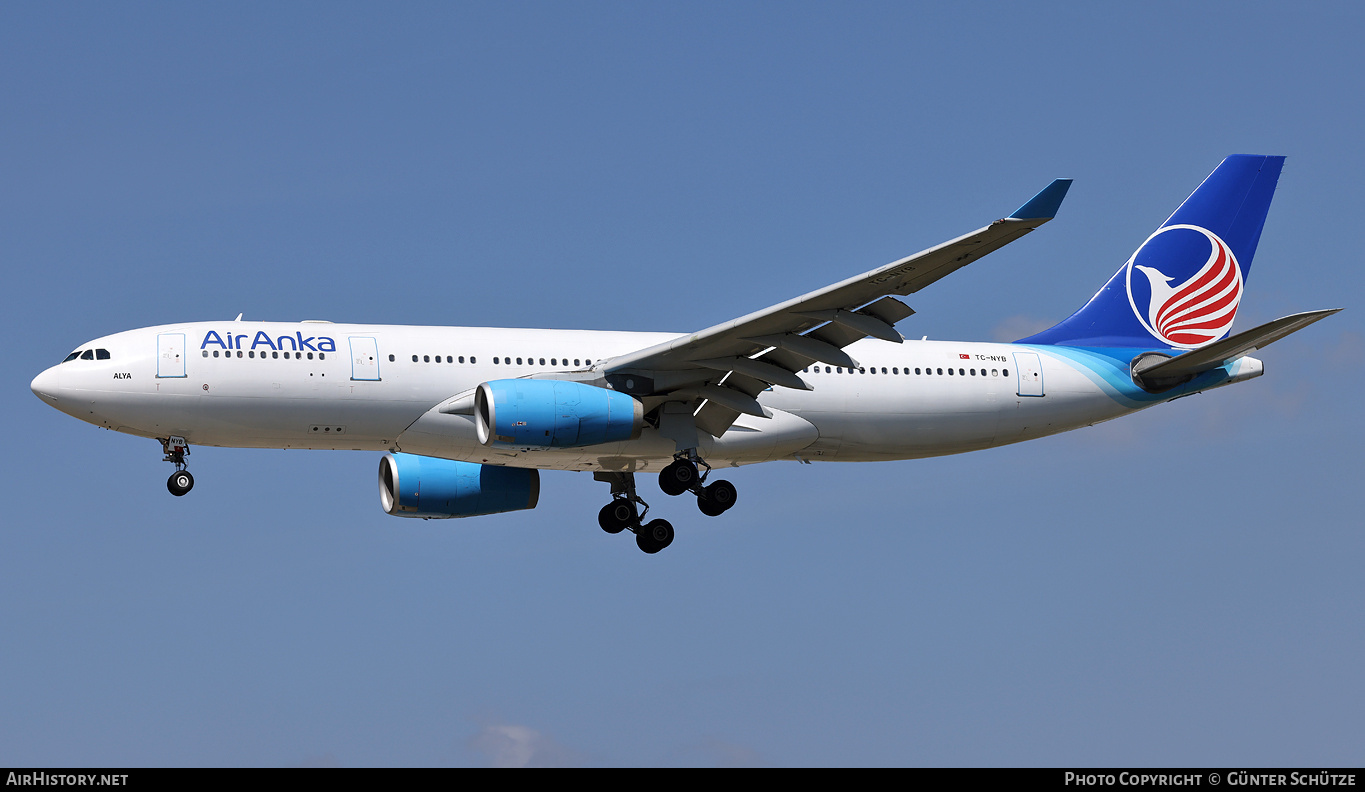 Aircraft Photo of TC-NYB | Airbus A330-243 | Air Anka | AirHistory.net #713598