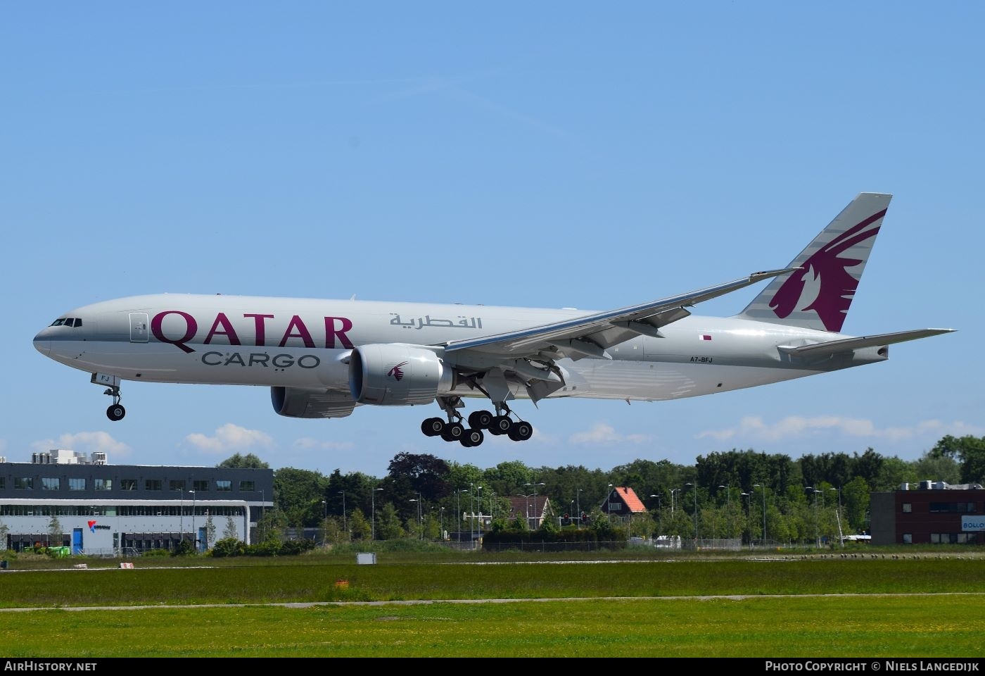 Aircraft Photo of A7-BFJ | Boeing 777-FDZ | Qatar Airways Cargo | AirHistory.net #713599