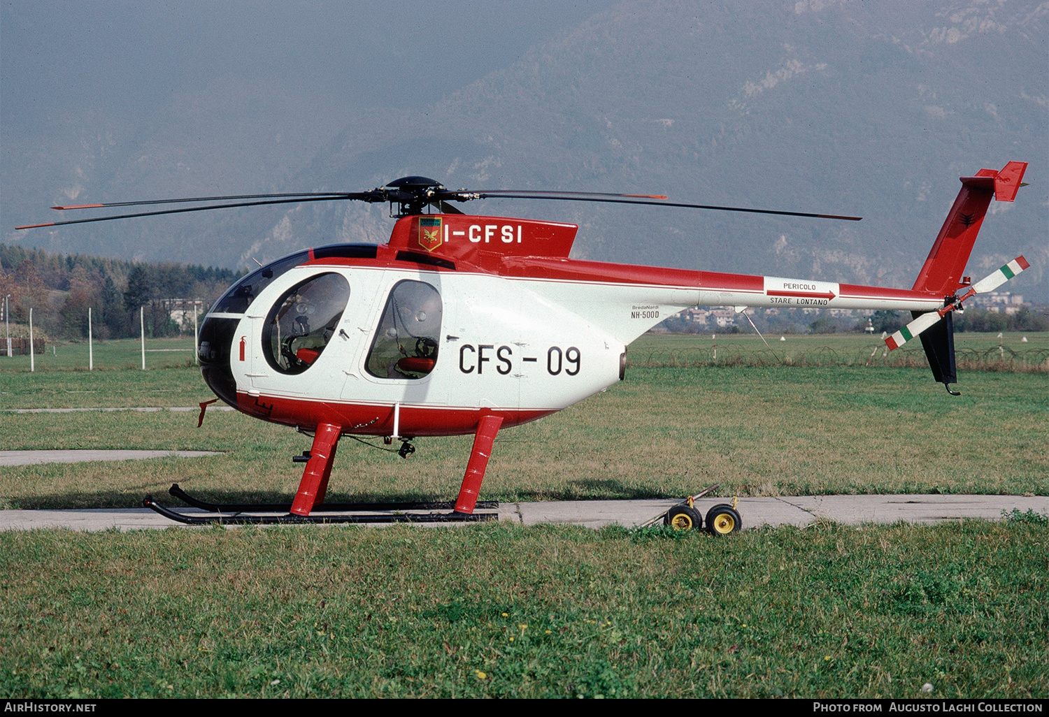 Aircraft Photo of I-CFSI / CFS-09 | Hughes 500D (369D) | Italy - Corpo Forestale (CFS) | AirHistory.net #713609