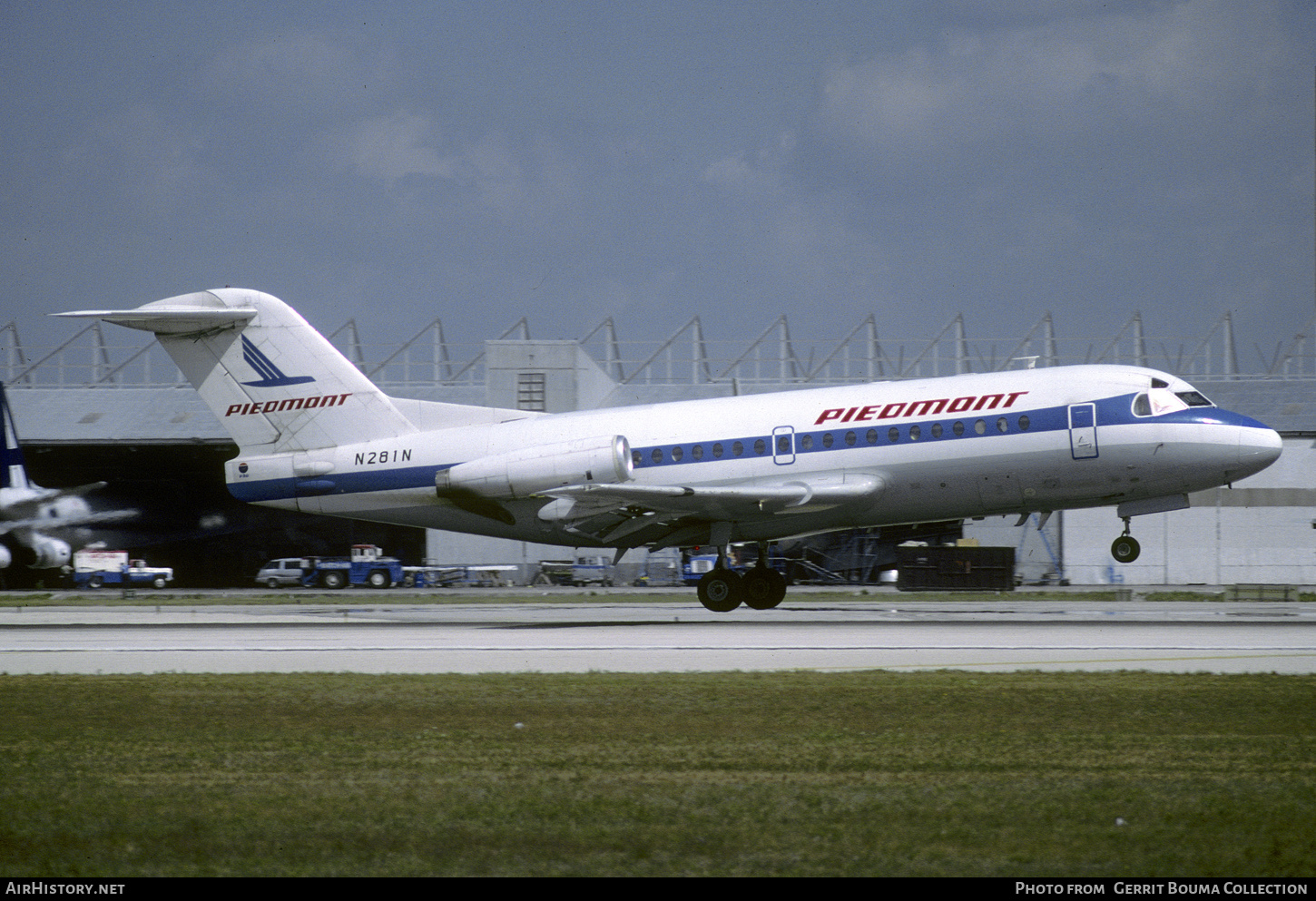 Aircraft Photo of N281N | Fokker F28-1000 Fellowship | Piedmont Airlines | AirHistory.net #713624