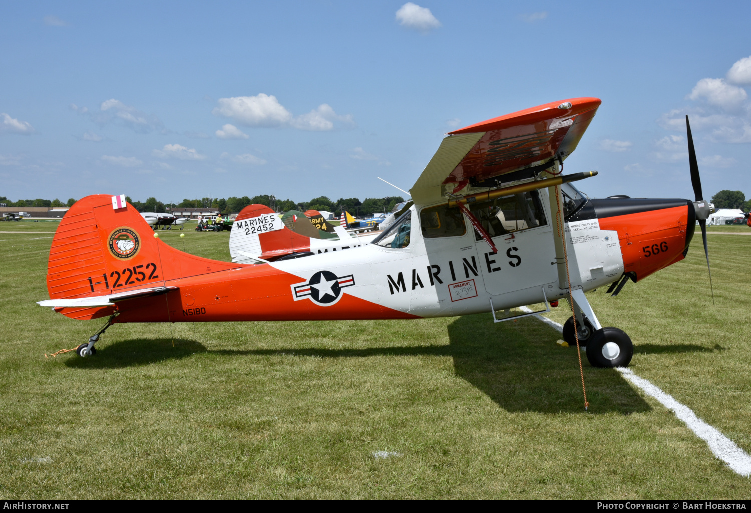 Aircraft Photo of N51BD / 1-12252 | Cessna 305A | USA - Marines | AirHistory.net #713628