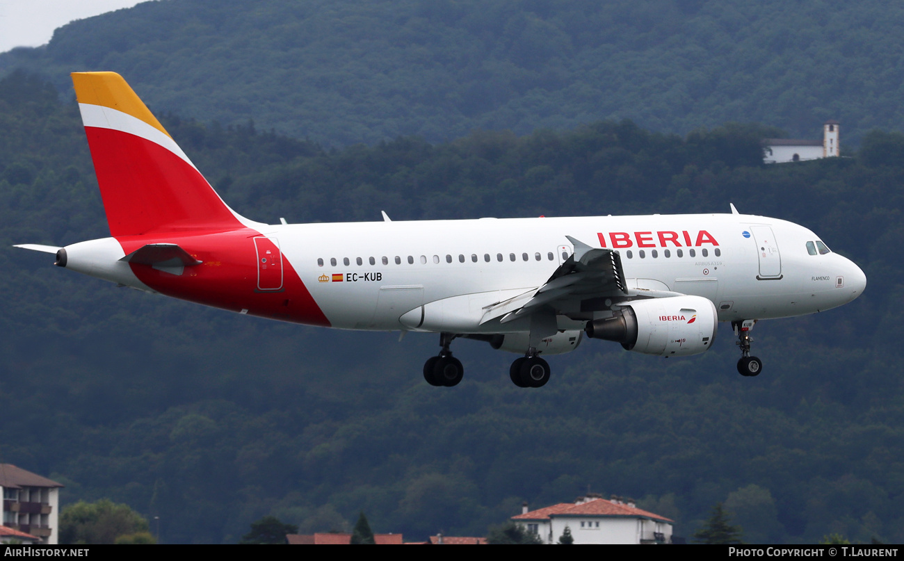 Aircraft Photo of EC-KUB | Airbus A319-111 | Iberia | AirHistory.net #713630