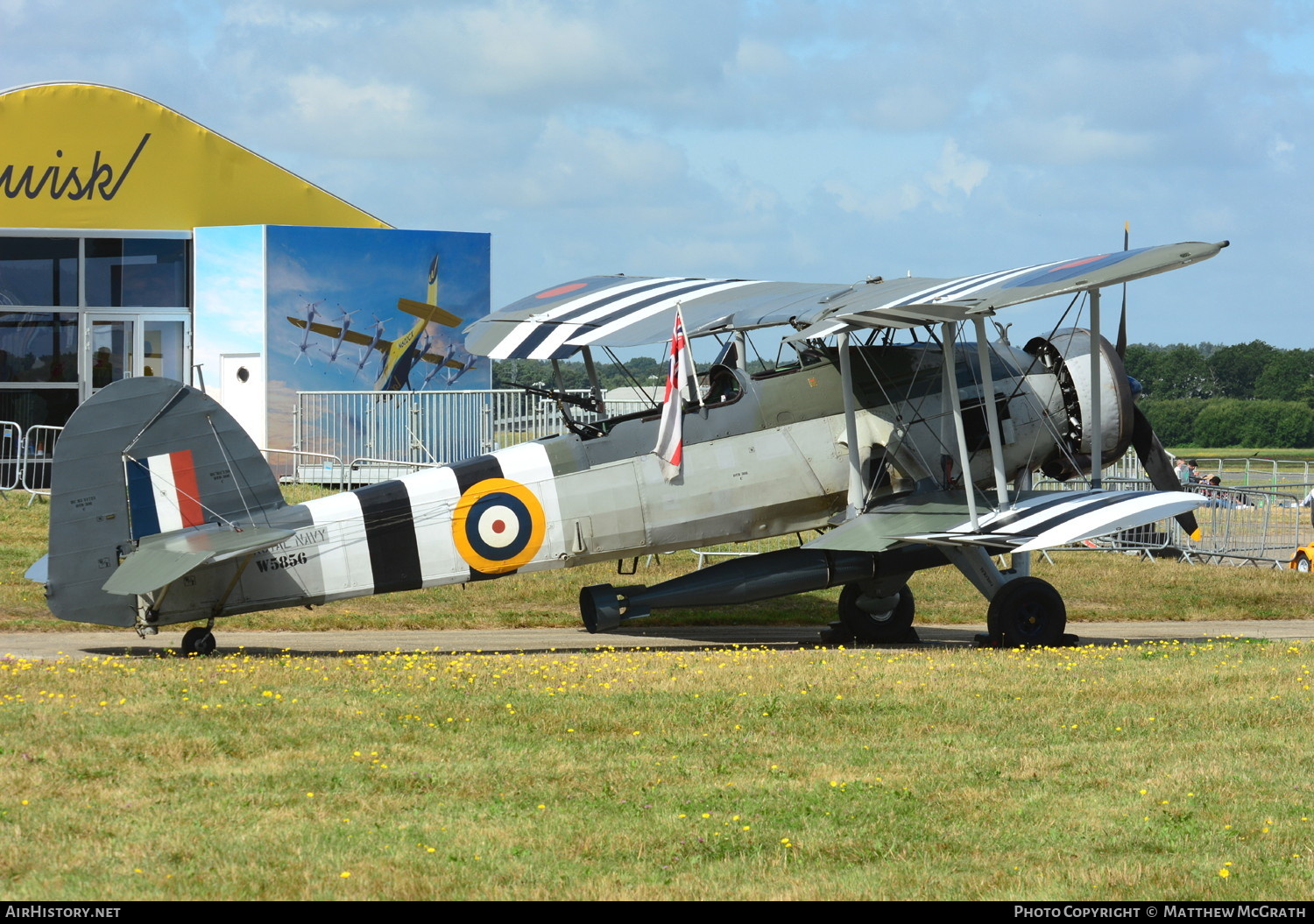 Aircraft Photo of G-BMGC / W5856 | Fairey Swordfish Mk1 | UK - Navy | AirHistory.net #713640