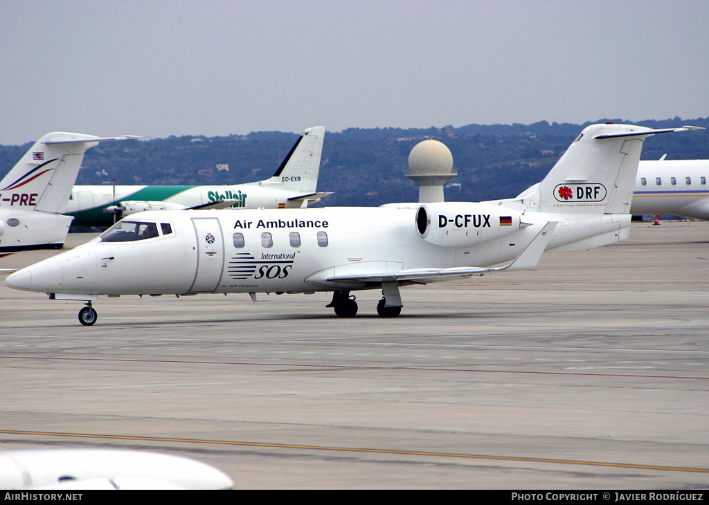 Aircraft Photo of D-CFUX | Gates Learjet 55 | DRF Luftrettung - German Air Rescue | AirHistory.net #713648