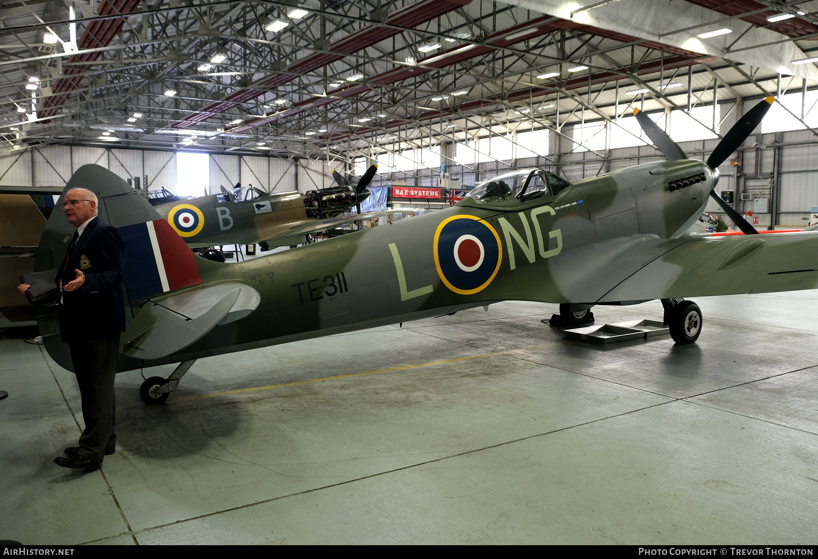 Aircraft Photo of TE311 | Supermarine 361 Spitfire LF16E | UK - Air Force | AirHistory.net #713657