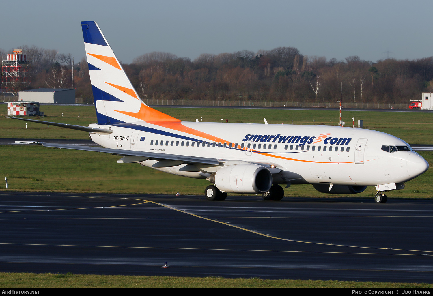 Aircraft Photo of OK-SWW | Boeing 737-7Q8 | Smartwings | AirHistory.net #713659