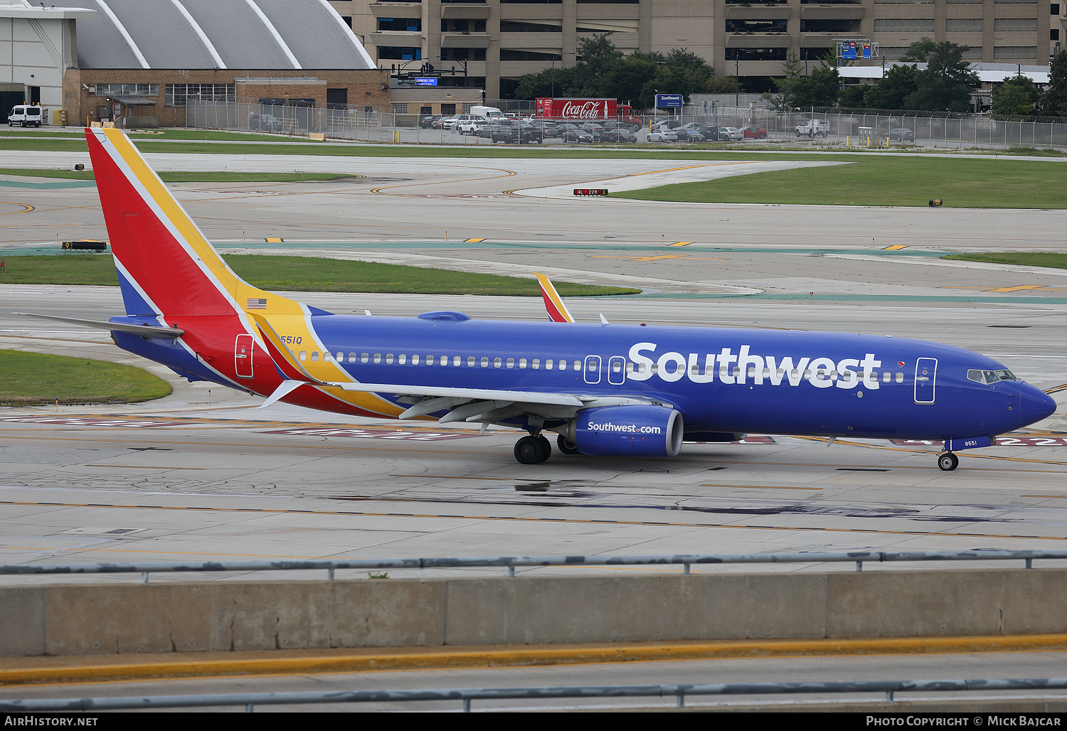 Aircraft Photo of N8551Q | Boeing 737-8H4 | Southwest Airlines | AirHistory.net #713665