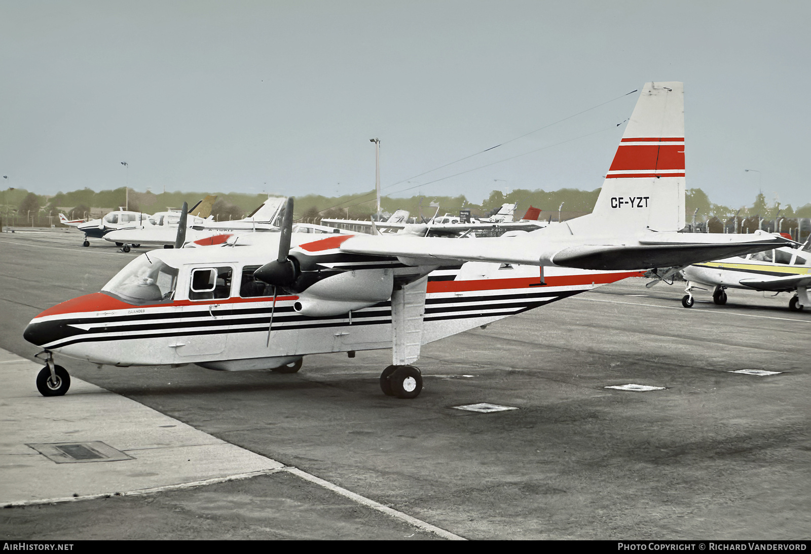 Aircraft Photo of CF-YZT | Britten-Norman BN-2A-27 Islander | Spartan Air Services | AirHistory.net #713668