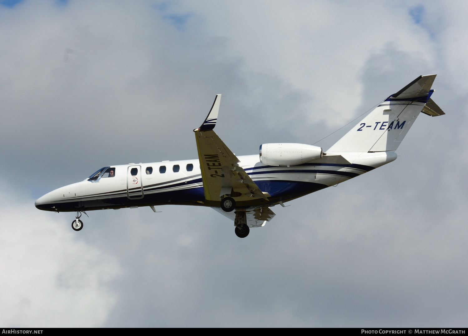Aircraft Photo of 2-TEAM | Cessna 525B CitationJet CJ3+ | AirHistory.net #713676