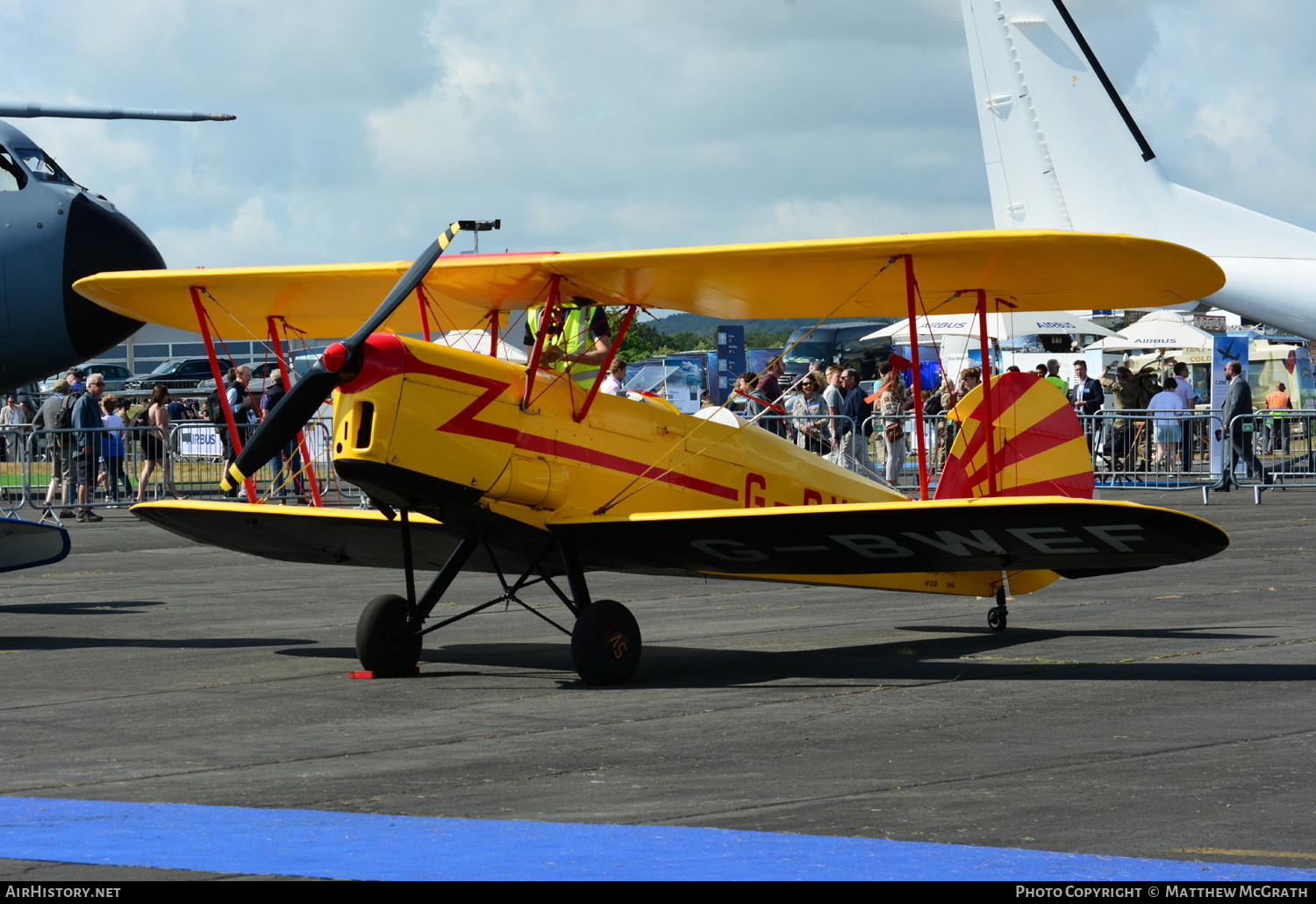 Aircraft Photo of G-BWEF | SNCAN Stampe SV-4C | AirHistory.net #713680
