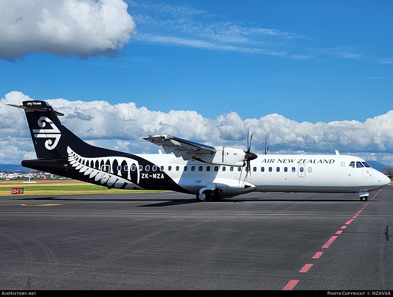 Aircraft Photo of ZK-MZA | ATR ATR-72-600 (ATR-72-212A) | Air New Zealand | AirHistory.net #713686