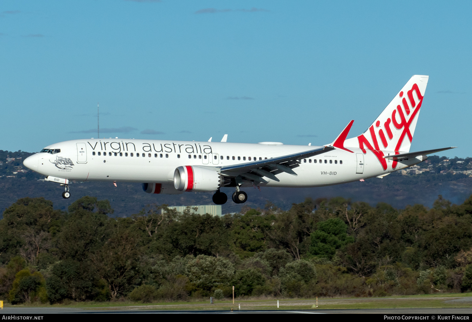 Aircraft Photo of VH-8ID | Boeing 737-8 Max 8 | Virgin Australia Airlines | AirHistory.net #713701