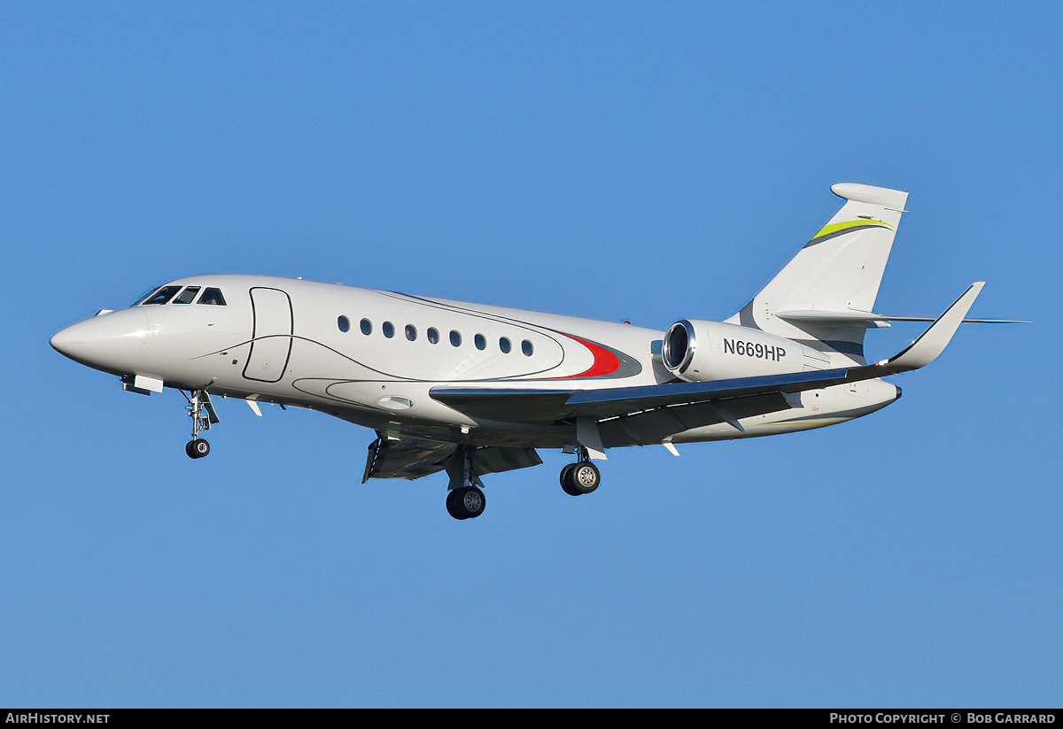 Aircraft Photo of N669HP | Dassault Falcon 2000EX | AirHistory.net #713702