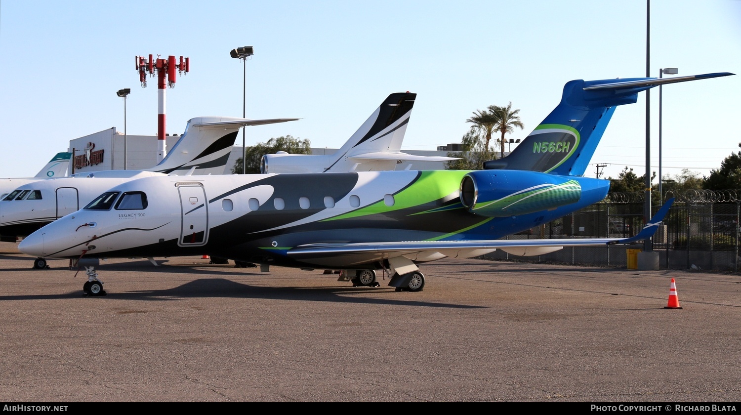 Aircraft Photo of N56CH | Embraer EMB-550 Legacy 500 | AirHistory.net #713704