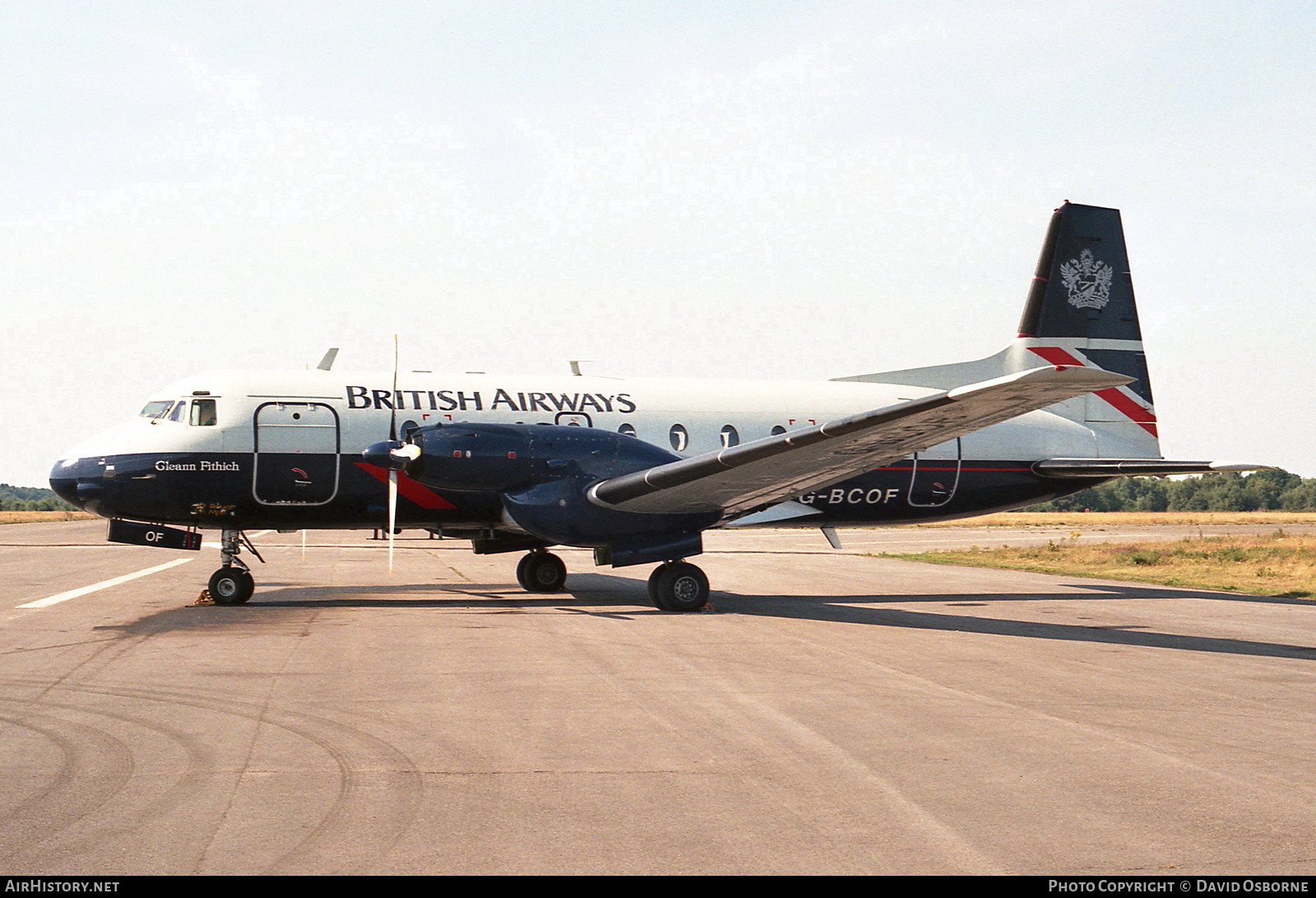 Aircraft Photo of G-BCOF | Hawker Siddeley HS-748 Srs2B/287 | British Airways | AirHistory.net #713736