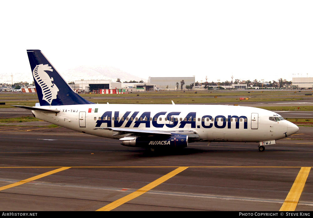 Aircraft Photo of XA-TWJ | Boeing 737-219 | Aviacsa - Aviación de Chiapas | AirHistory.net #713746