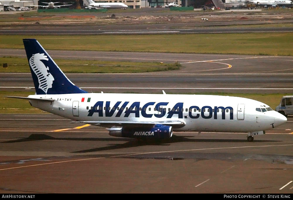 Aircraft Photo of XA-TWV | Boeing 737-219/Adv | Aviacsa - Aviación de Chiapas | AirHistory.net #713749