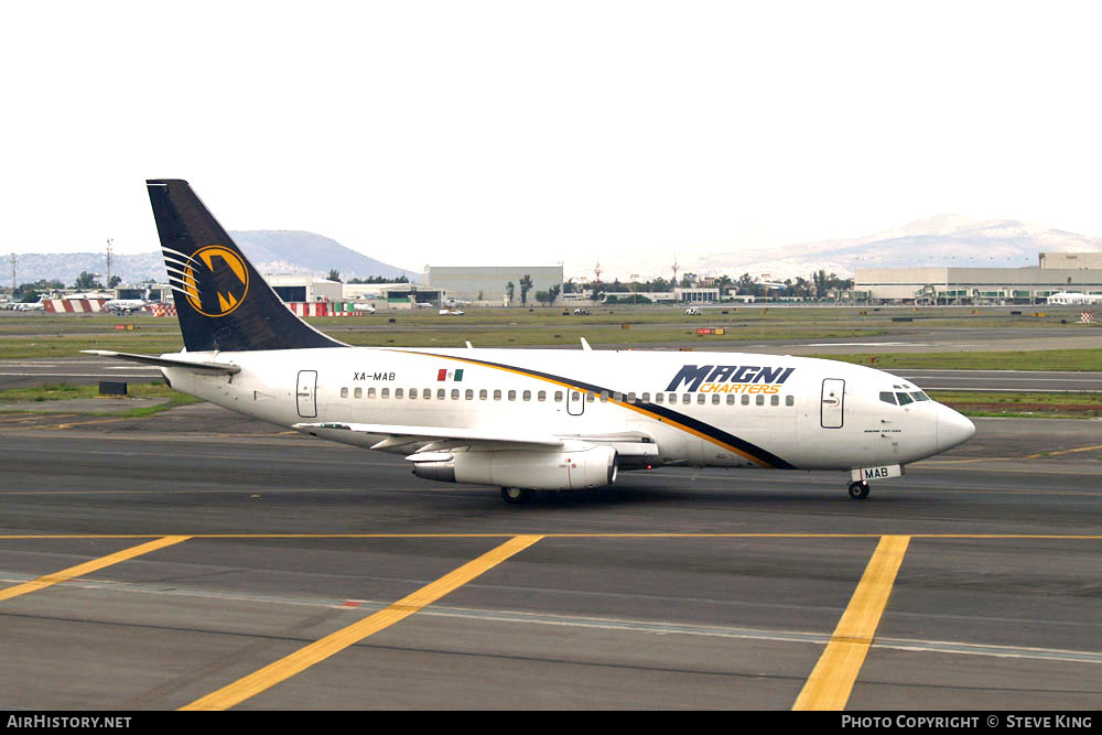 Aircraft Photo of XA-MAB | Boeing 737-2C3/Adv | Magnicharters | AirHistory.net #713752