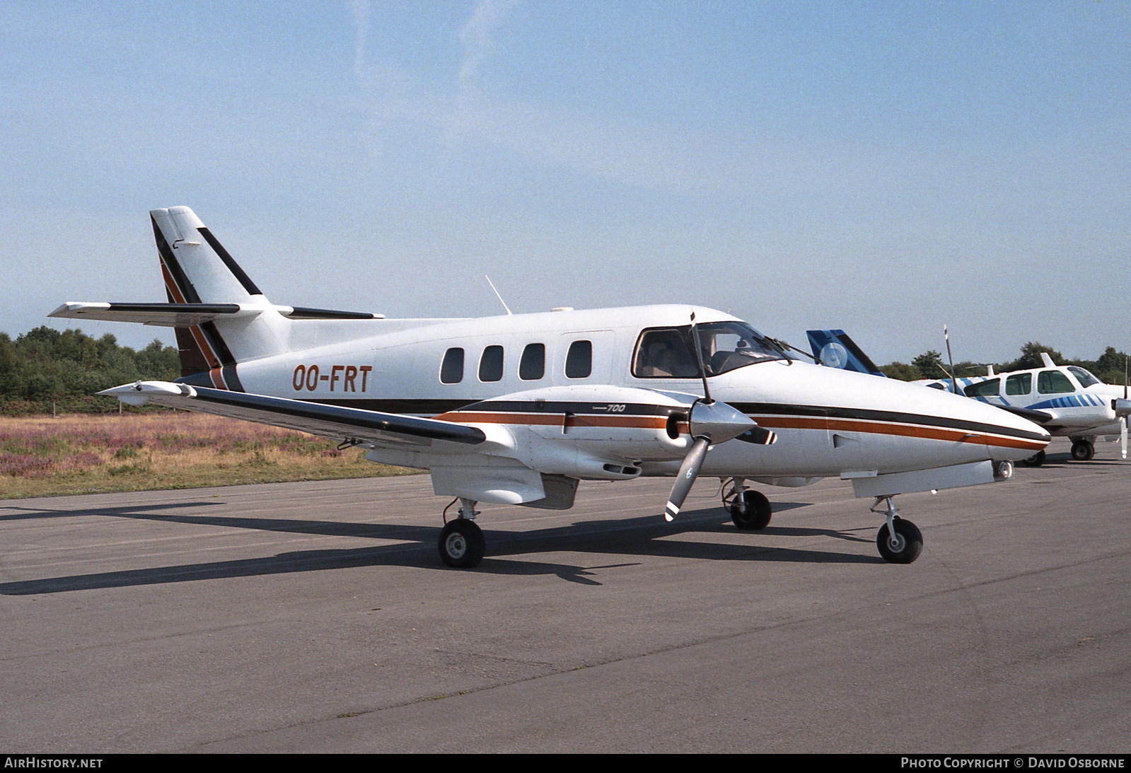 Aircraft Photo of OO-FRT | Rockwell Commander 700 | AirHistory.net #713761