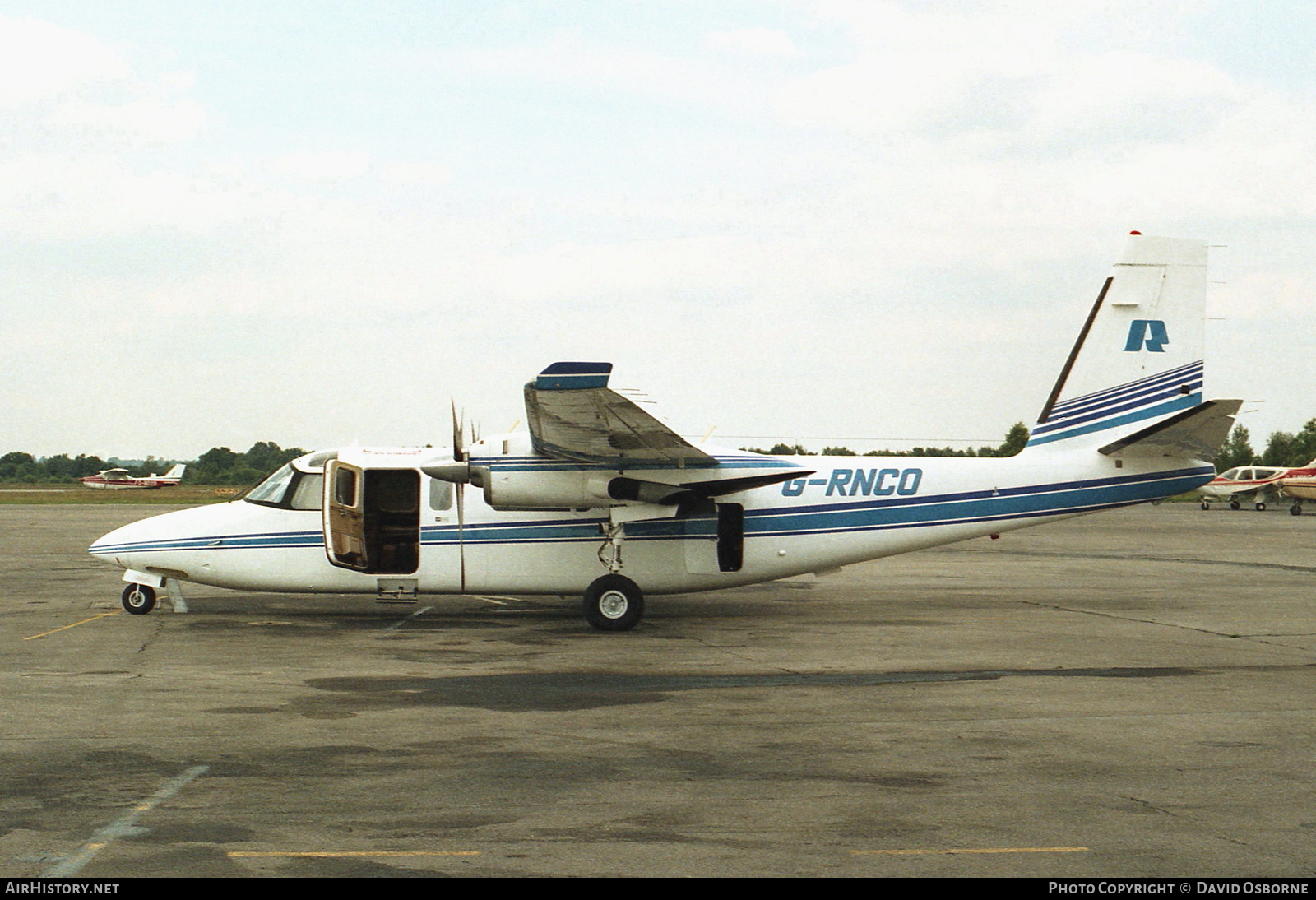 Aircraft Photo of G-RNCO | Gulfstream American 690C Jetprop 840 | AirHistory.net #713768
