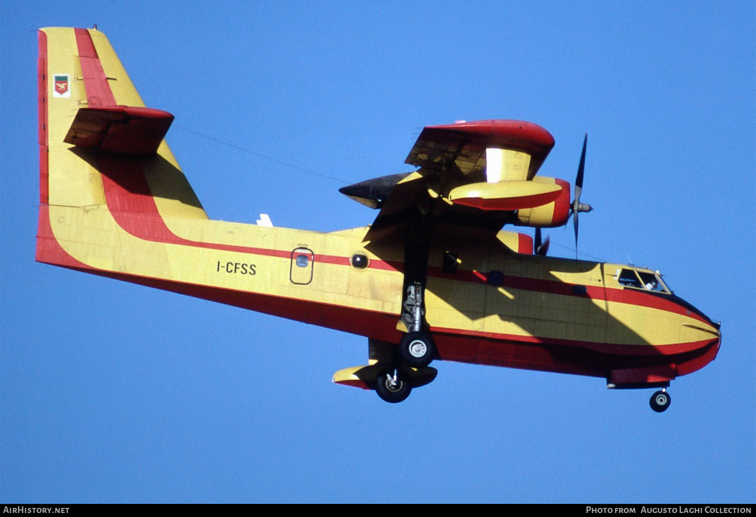Aircraft Photo of I-CFSS | Canadair CL-215-IV (CL-215-1A10) | Italy - Corpo Forestale (CFS) | AirHistory.net #713785