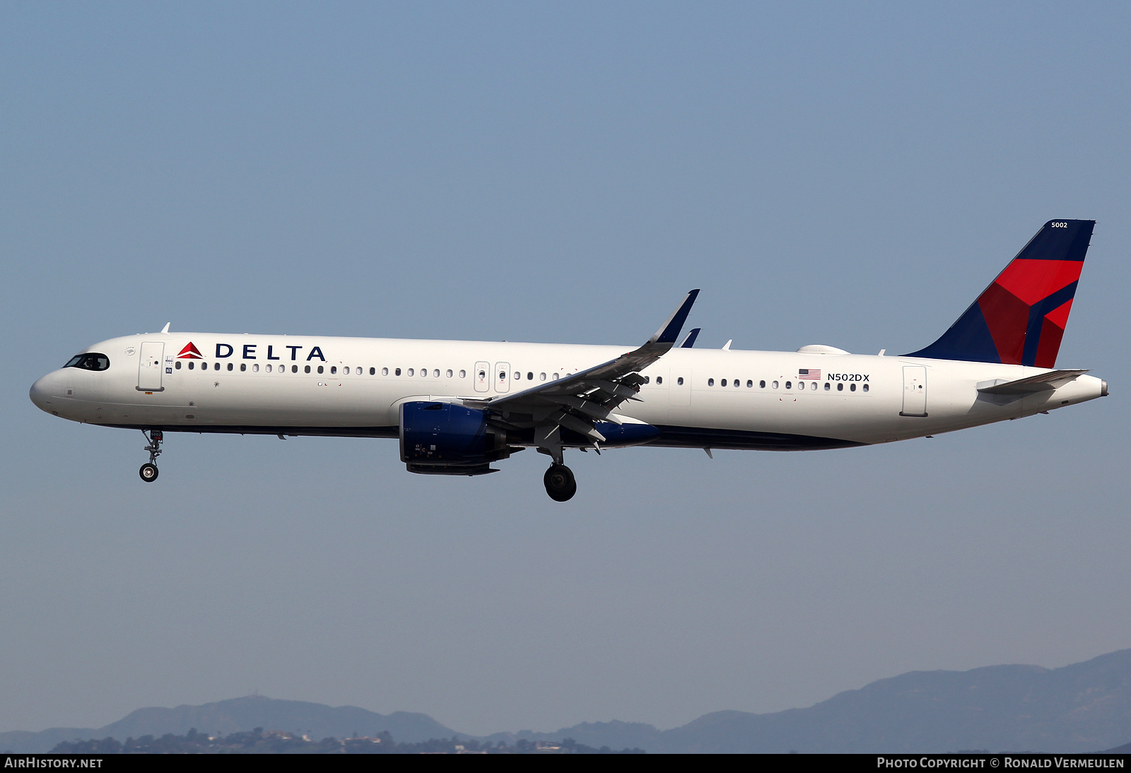 Aircraft Photo of N502DX | Airbus A321-271NX | Delta Air Lines | AirHistory.net #713809