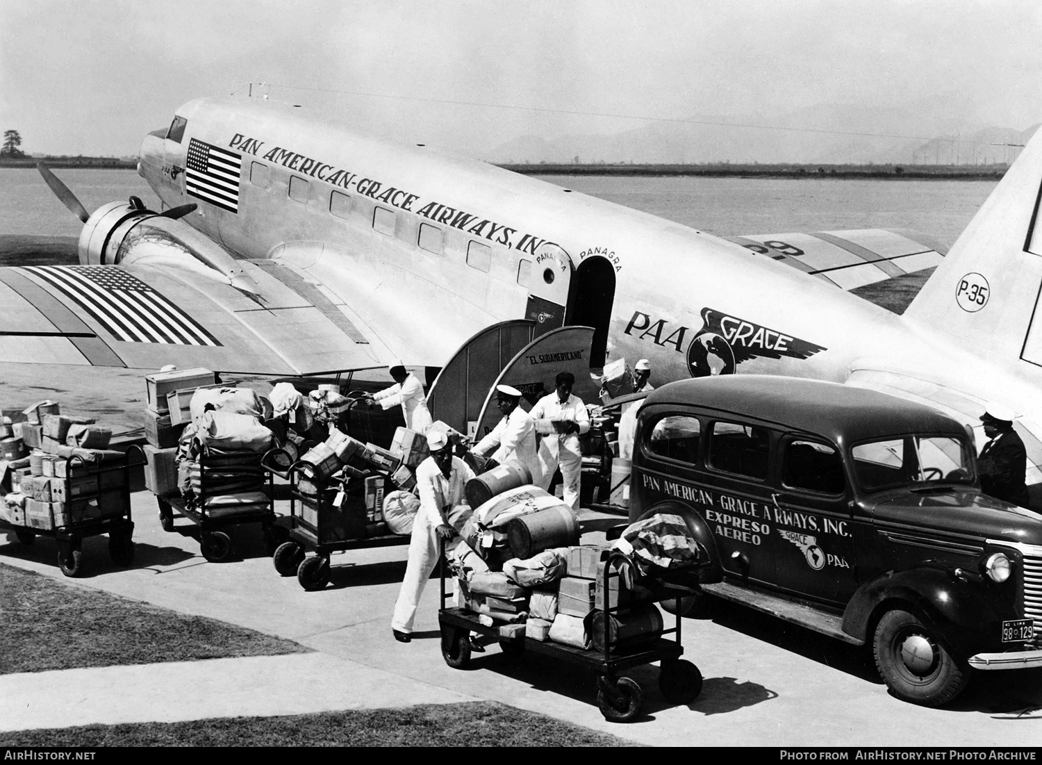 Aircraft Photo of NC13729 | Douglas DC-2-112 | Pan American-Grace Airways - Panagra | AirHistory.net #713817