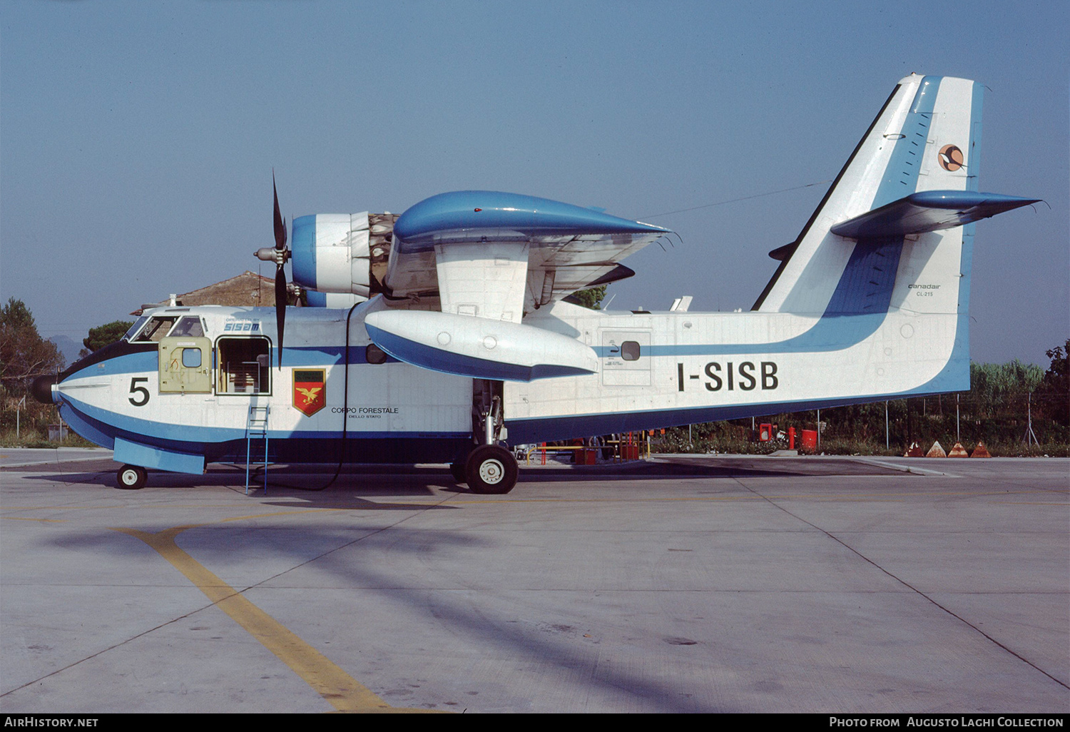 Aircraft Photo of I-SISB | Canadair CL-215-II (CL-215-1A10) | SISAM - Società Italiana Servizi Aerei Mediterranei | AirHistory.net #713828