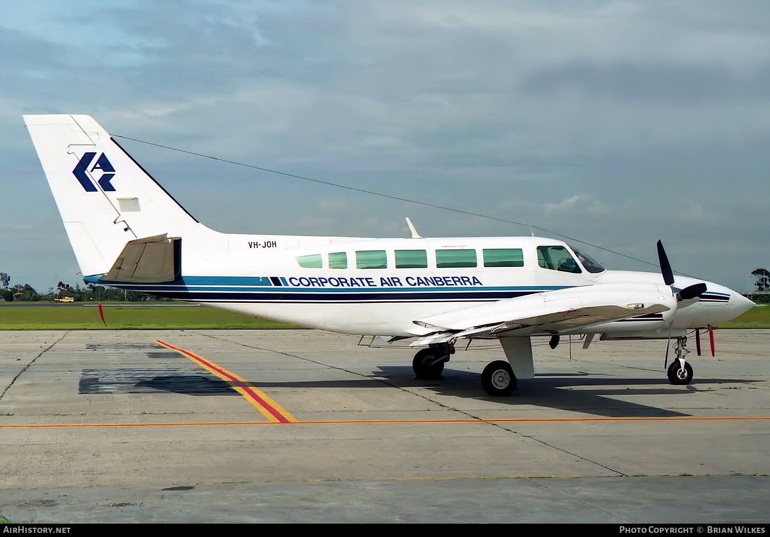 Aircraft Photo of VH-JOH | Cessna 404 Titan | Corporate Air Canberra | AirHistory.net #713830