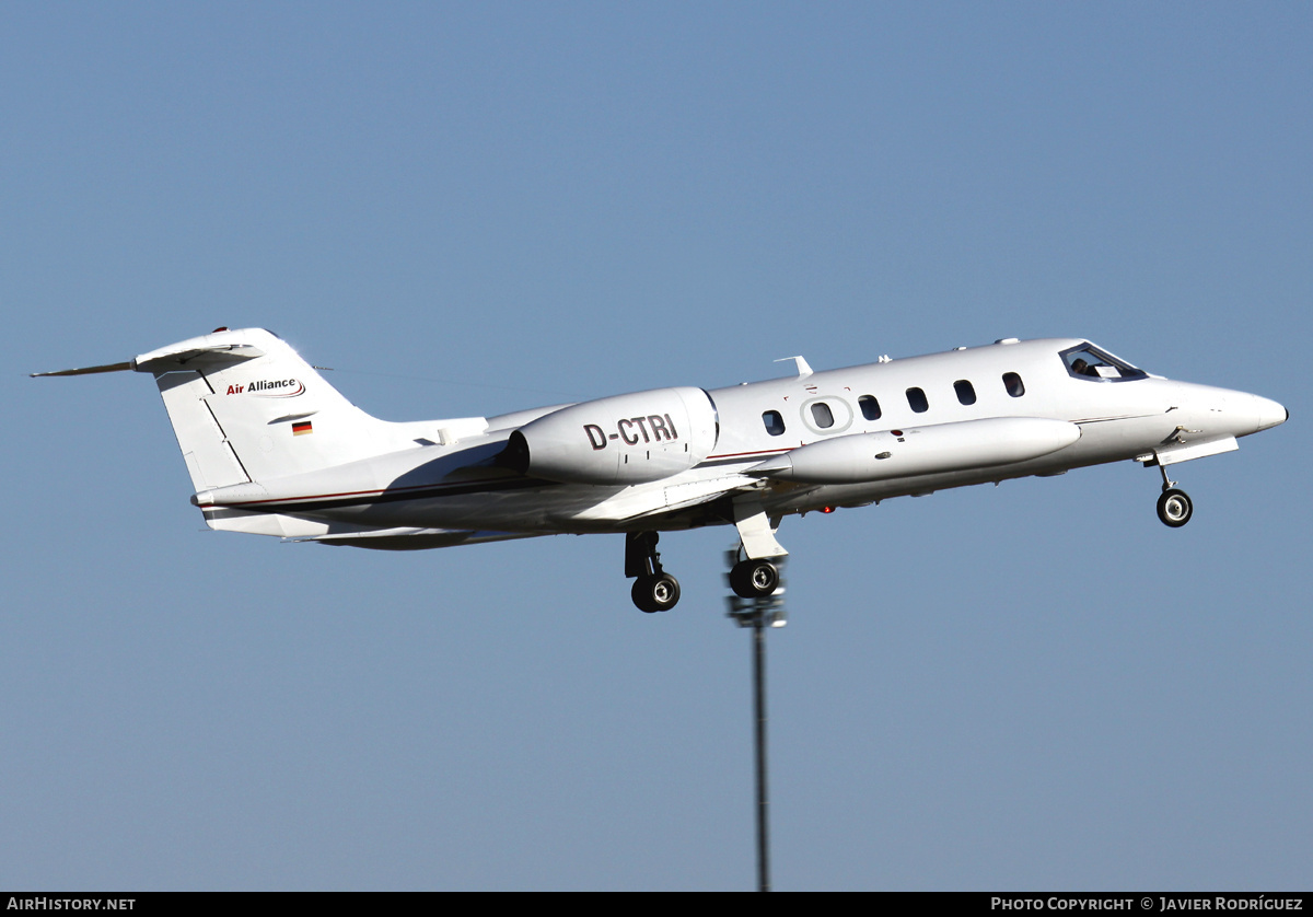 Aircraft Photo of D-CTRI | Gates Learjet 35A | Air Alliance | AirHistory.net #713838