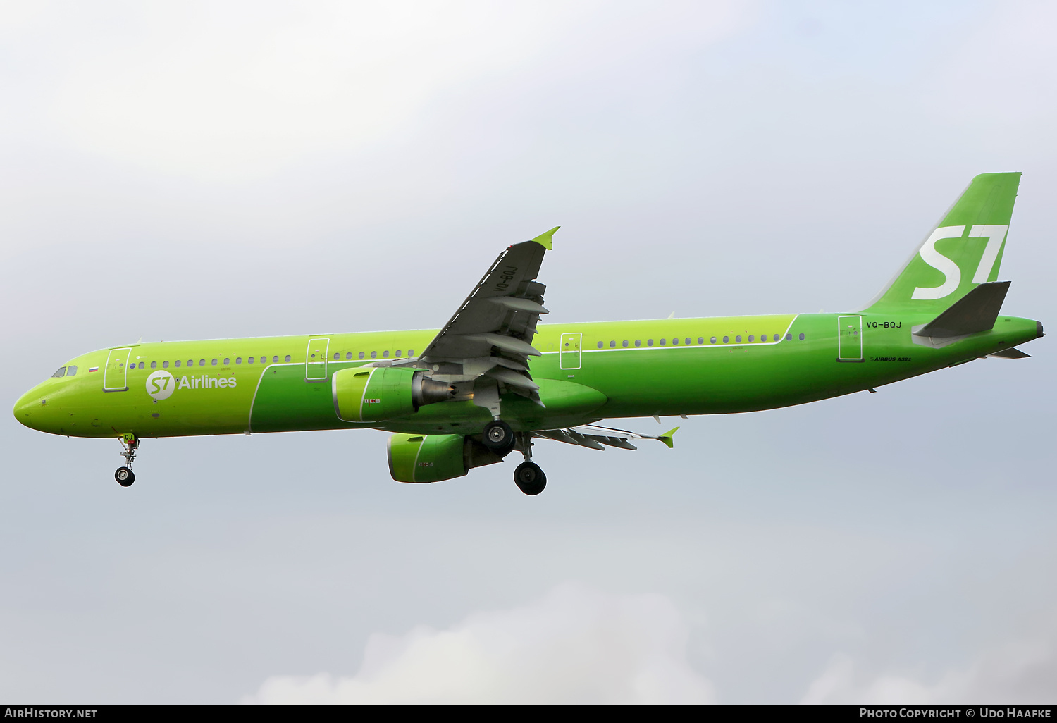 Aircraft Photo of VQ-BQJ | Airbus A321-211 | S7 Airlines | AirHistory.net #713851