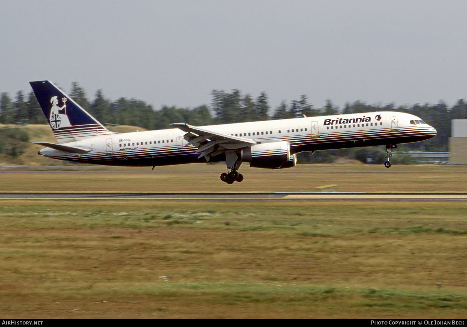 Aircraft Photo of SE-DUL | Boeing 757-2Y0 | Britannia Nordic | AirHistory.net #713860