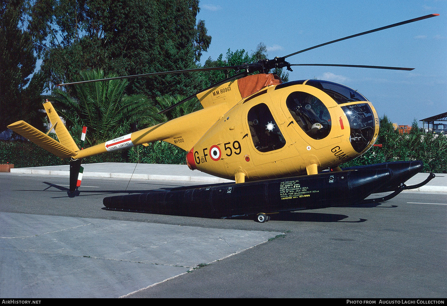 Aircraft Photo of MM80961 | Bredanardi-Hughes NH-500MC | Italy - Guardia di Finanza | AirHistory.net #713866