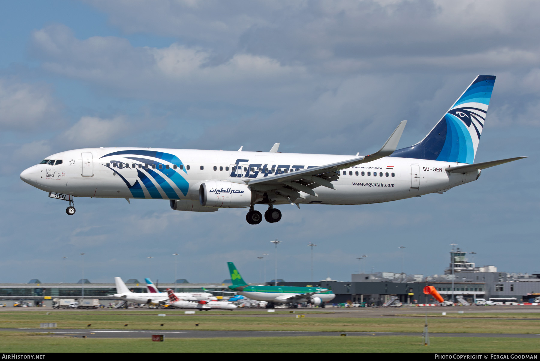 Aircraft Photo of SU-GEN | Boeing 737-800 | EgyptAir | AirHistory.net #713883