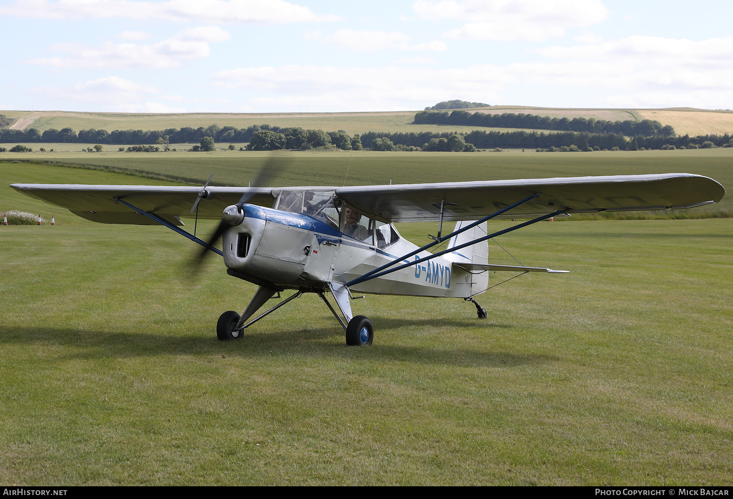 Aircraft Photo of G-AMYD | Auster J-5L Aiglet Trainer | AirHistory.net #713899