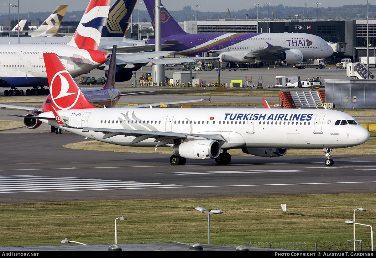 Aircraft Photo of TC-JTA | Airbus A321-231 | Turkish Airlines | AirHistory.net #713901