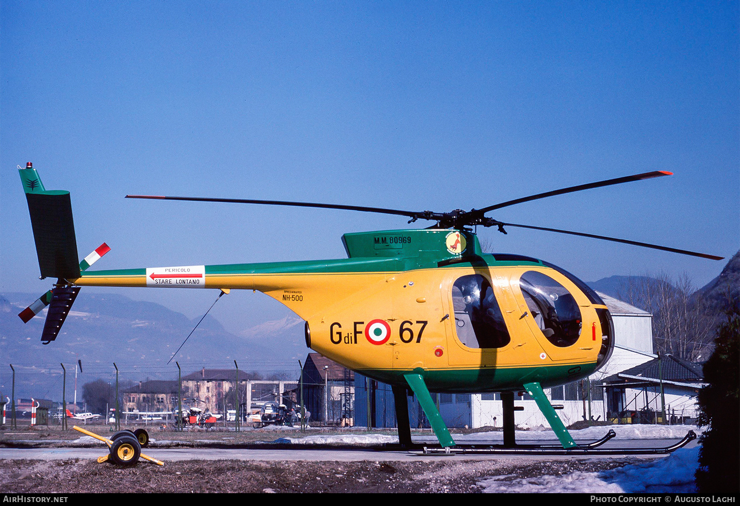 Aircraft Photo of MM80969 | Bredanardi-Hughes NH-500MC | Italy - Guardia di Finanza | AirHistory.net #713914